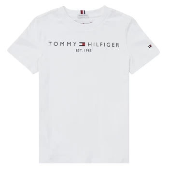 image of Tommy Hilfiger SELINERA boys's Childrens T shirt in White years,5 years,6 years