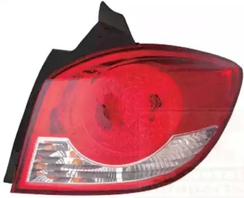 Image of VAN WEZEL 0821932 Rear light without bulb holder, Right Combination Rearlight (391)