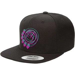 image of Blink-182 - Double Six Arrows Unisex Snapback Cap - Black