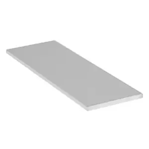 Image of Anodized Aluminium Profile Flat Bar Strip Straight Shape - Size 1000x20x5mm - Pack of 2