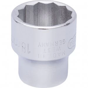 Image of Elora 3/8" Drive Bi Hexagon Socket Metric 3/8" 18mm