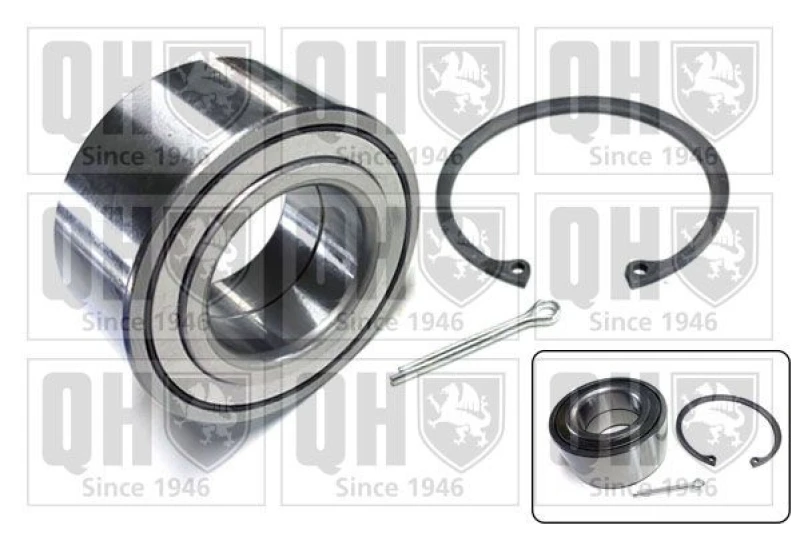 Image of QUINTON HAZELL Wheel bearing kit QUINTON HAZELL QWB1561