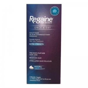 Image of Regaine For Her Once A Day Foam 1x73ml - 2 Months Supply