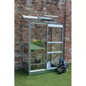 Image of Halls Greenhouses Wall Garden - 2ft x 6ft - Green - 3mm Horticultural, Steel