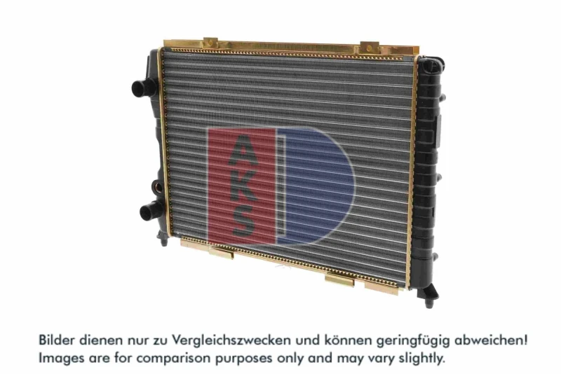 Image of AKS DASIS 010280N Engine radiator Mechanically jointed cooling fins Radiator,engine cooling (470)