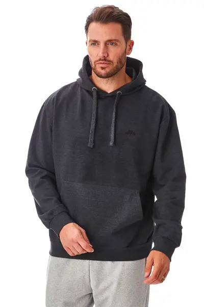 Image of Iron Mountain Pullover Hoodie Charcoal