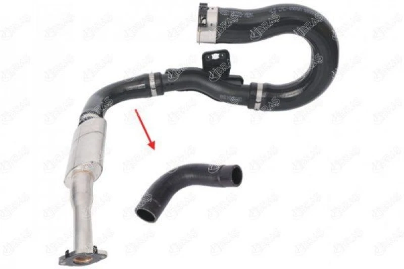Image of IBRAS Charger intake hose IBRAS 25131