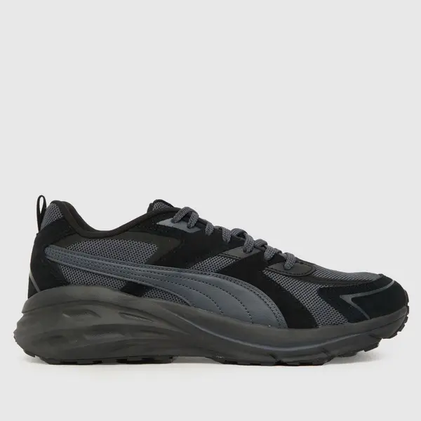 Image of PUMA hypnotic ls trainers in Black UK 10 (EU 44½)