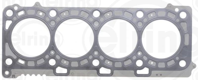 Image of ELRING 484.190 Head Gasket Multilayer Steel (MLS), Notches/Holes Number: 5 Gasket,cylinder head (318)