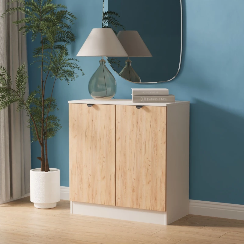 Image of Ready Assembled 2 U Norway 2 Door Cabinet (Ready Assembled) in Beige Beige Unisex
