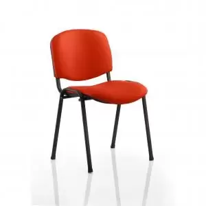 Image of ISO Black Frame Bespoke Colour Fabric - Min Order Qty X 4 Orange