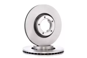 Image of RIDEX Brake disc 82B0913 Brake rotor,Brake discs FORD,TRANSIT MK-5 Bus (E_ _),Transit Mk4 Pritsche/Fahrgestell (VE83),TRANSIT MK-5 Kasten (E_ _)