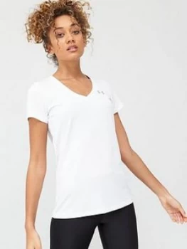 Image of Urban Armor Gear UA Tech V-Neck Tee - White, Size S, Women