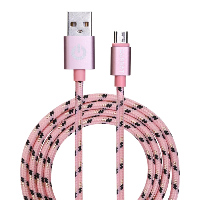 Image of Garbot C-05-10196 USB cable 1m USB A Micro-USB B Pink
