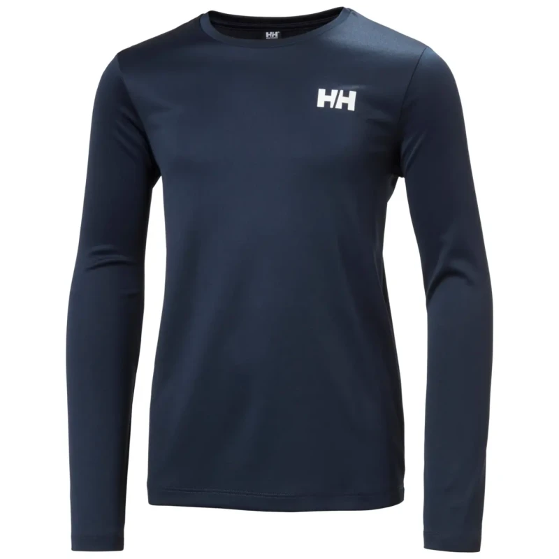Image of Helly Hansen Long sleeve T-Shirt Helly Hansen Tech Bleu Unisex 10 ans