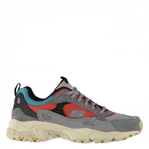 Image of Skechers Lifestyle Stamina Run Mens Trainers - Grey