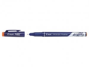 Image of Pilot FriXion Erasable Fineliner Orange PK12