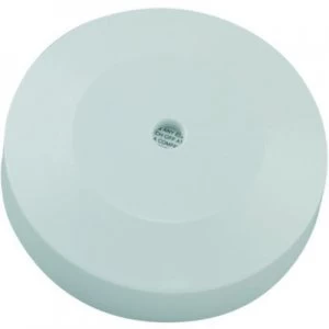 Image of Wickes 3 Terminal and Earth Ceiling Rose - White