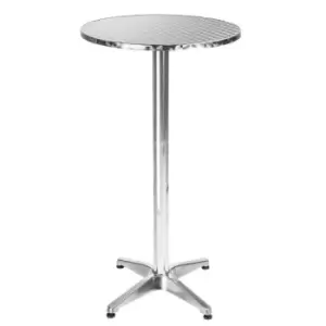 Image of Tectake Bar Table Made Of Aluminium 60Cm - Tall