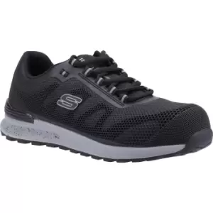 image of Skechers Bulklin Bragoo Ultimate Comfort Safety Shoe Black Size 9