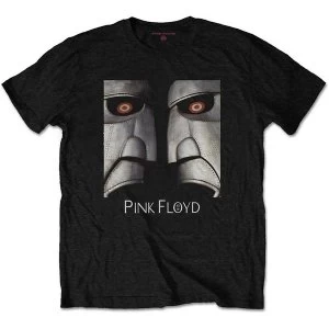 image of Pink Floyd - Metal Heads Close-Up Mens Large T-Shirt - Black