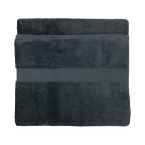 Image of Cleopatra Egyptian Cotton Hand Towel Charcoal