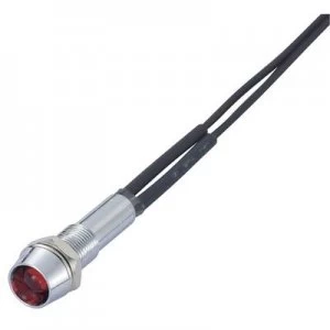 Image of Standard indicator light with bulb Red 732481