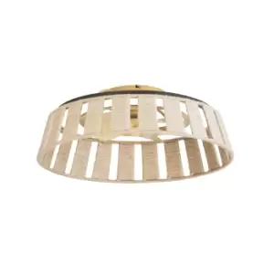 Image of Mim LED Ceiling Fan Imitation wood, Sandblasted, Tw 2700-6000K, IP44