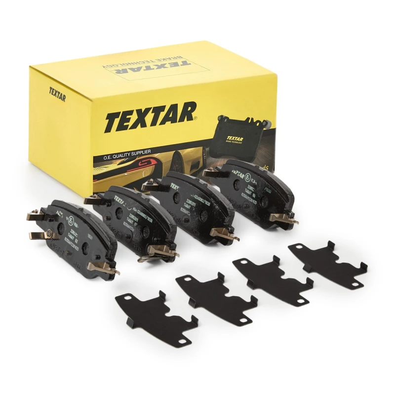 Image of Brake pad set TEXTAR 2285201
