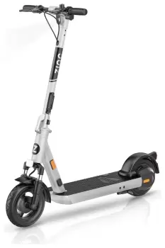 Image of Zinc Velocity Plus Adult Folding Electric Scooter - Silver