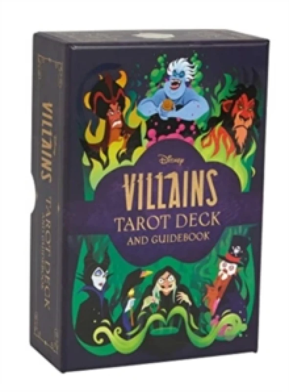 Image of Disney Villains Tarot Deck and Guidebook Hardback