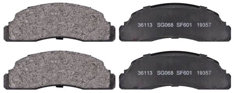 Image of A.B.S. 36113 Brake pad set without integrated wear sensor Brake Pad Set,disc brake (402)