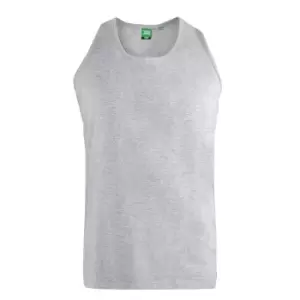 Image of Duke Mens Fabio-1 Kingsize Muscle Vest (2XL) (Grey Melange)