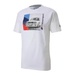 image of 2020 BMW MMS Graphic Tee (White)