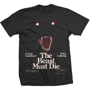 Image of StudioCanal - The Beast Must Die Unisex X-Large T-Shirt - Black