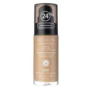 Image of Revlon Color Stay Foundation Combi/Oily Nat Tan 30ml Nude