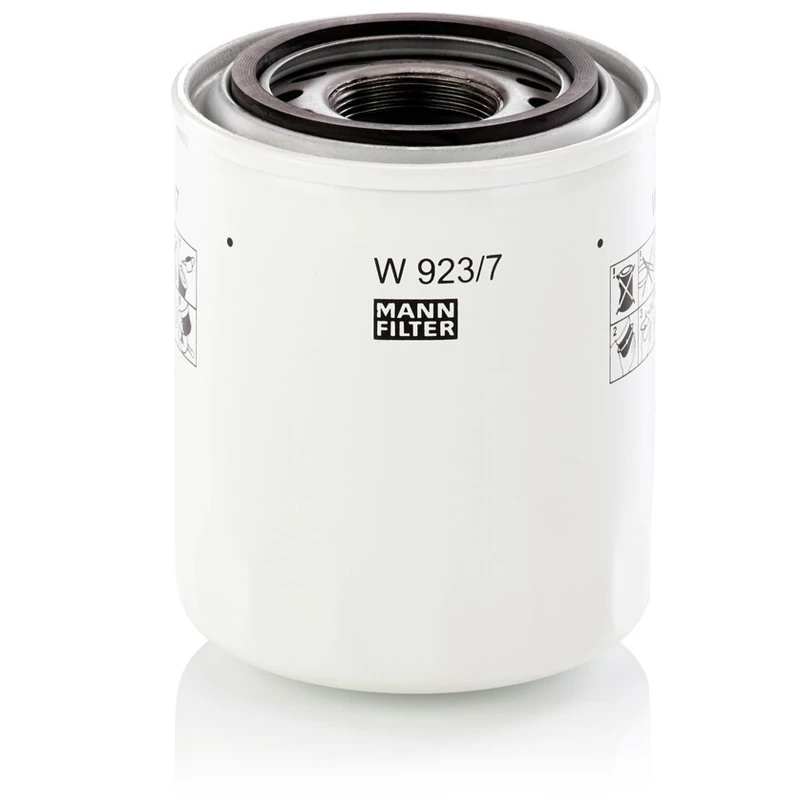 Image of MANN-FILTER W 923/7 Transmission Filter Hydraulic Filter,automatic transmission (416)