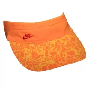 Image of Nike Unisex Adults Sun Visor (One Size) (Orange)