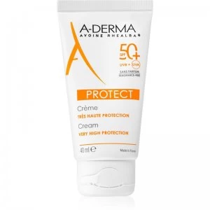 image of A-Derma Protect Fragrance-Free Protective Face Cream SPF 50+ 40ml