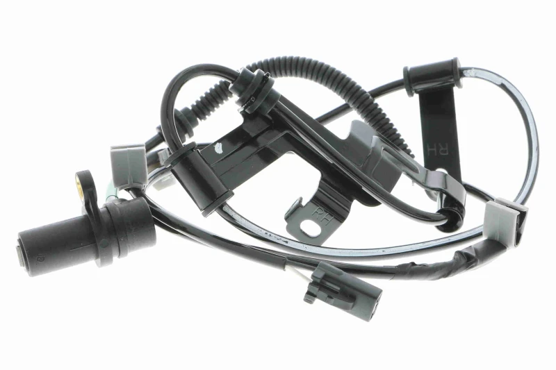 Image of VEMO V53-72-0004 ABS Sensor Q+, original equipment manufacturer quality, Front Axle Right Sensor,wheel speed (412)