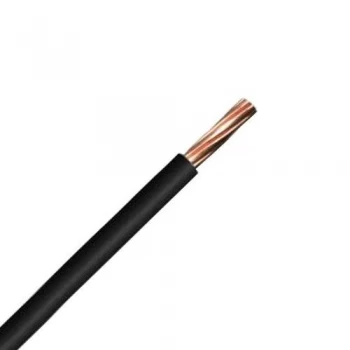 Image of Zexum Black 16mm 7 Strand 74A Single Core 6491B LSZH Low Smoke Zero Halogen Round Power Insulated Conduit Wire - 100 Meter