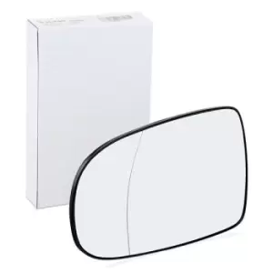 Image of BLIC Wing Mirror Glass 6102-02-1251225P Side Mirror Glass,Mirror Glass OPEL,Corsa C Schragheck (X01),Tigra TwinTop (X04),Corsa C Kastenwagen (X01)