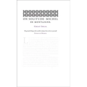 Image of On Solitude by Michel de Montaigne (Paperback, 2009)