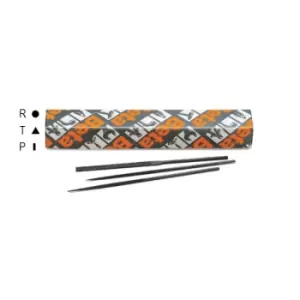 image of Beta Tools 1720/S3 3pc Needle File Set - Round Triangular & Flat 017200000