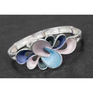 Image of Lunar Tones Entwined Loops Bracelet