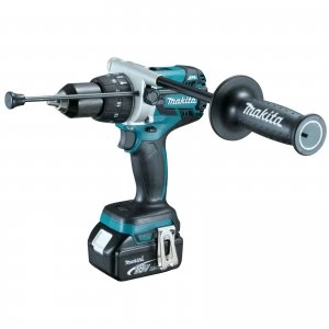 Image of Makita DHP481 18v Cordless LXT Brushless Combi Drill 2 x 5ah Li ion Charger Case