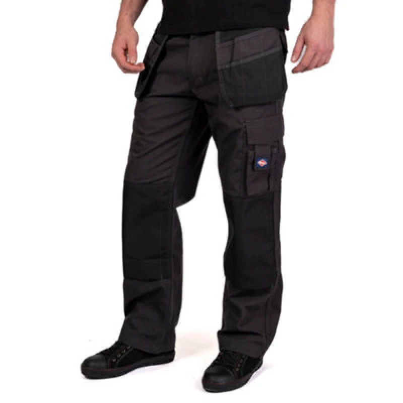 Image of Lee Cooper Workwear Lee Cooper Workwear Men Fixed Holster Pocket Trouser in Grey Size: 32R Grey 32R Male 5050217236391
