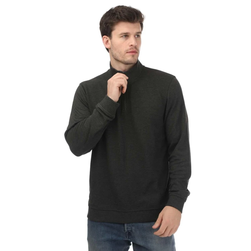 Image of Ted Baker Bits Textured Funnel Neck Sweater - Blue Blue M