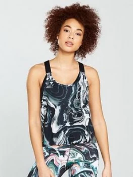 Image of Nike Training Coral Print Tank Top Multi Multi Size L Women