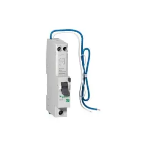 Image of Schneider Electric EZ9D16832 1+N Pole Type AB RCBO 32A